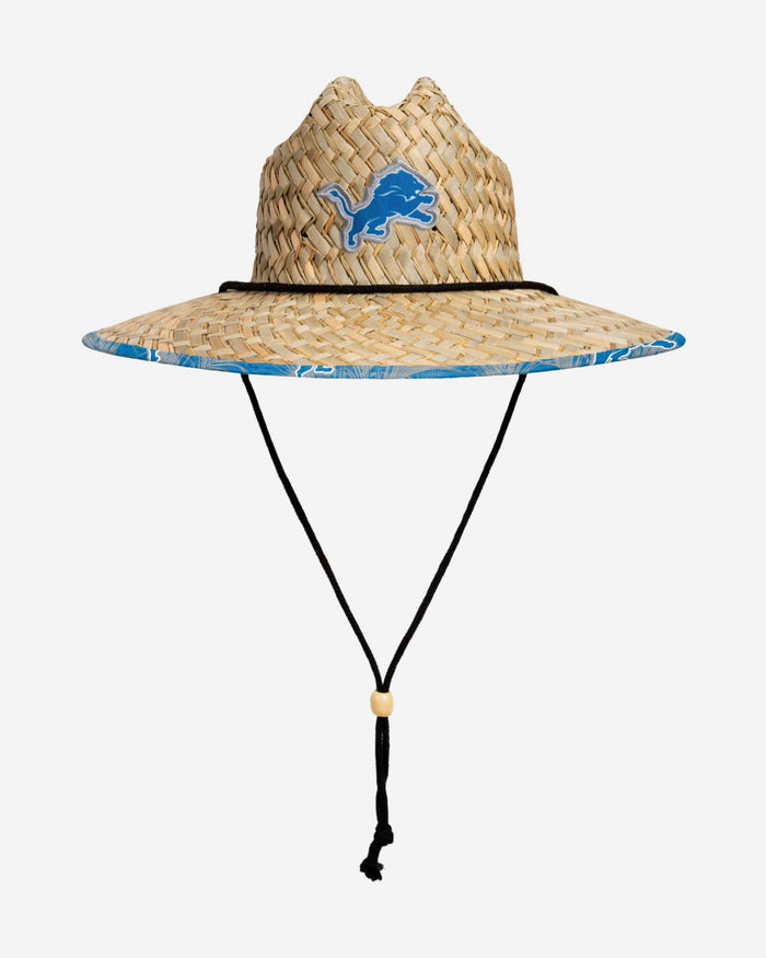 Detroit Lions Floral Straw Hat FOCO - FOCO.com
