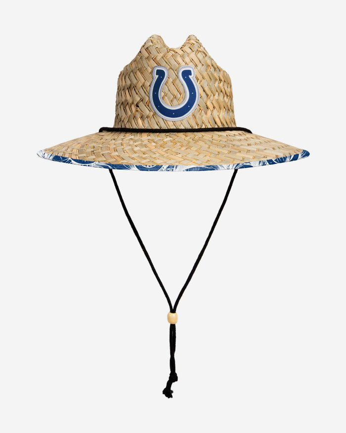 Indianapolis Colts Floral Straw Hat FOCO - FOCO.com