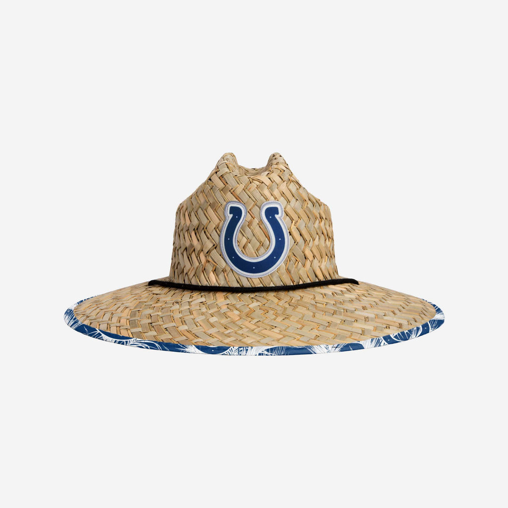 Indianapolis Colts Floral Straw Hat FOCO - FOCO.com