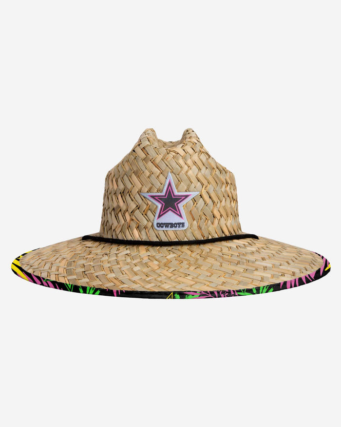Dallas Cowboys Highlights Straw Hat FOCO - FOCO.com