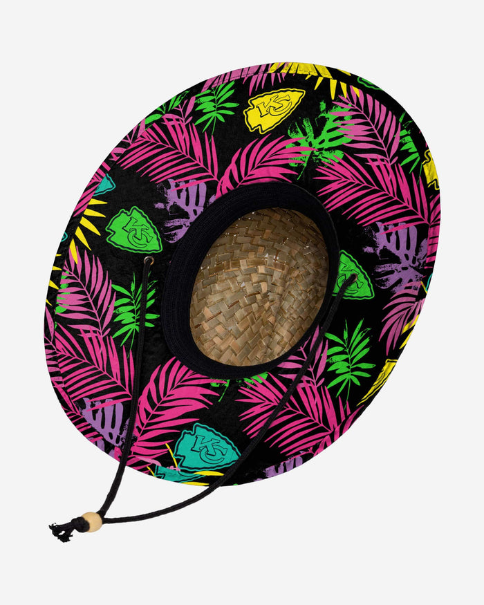 Kansas City Chiefs Highlights Straw Hat FOCO - FOCO.com