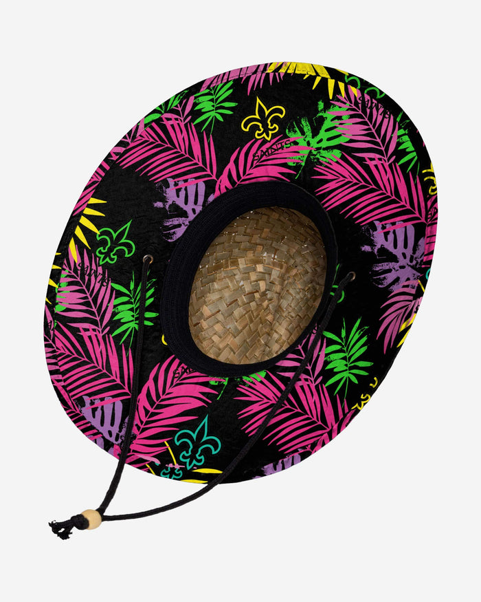 New Orleans Saints Highlights Straw Hat FOCO - FOCO.com