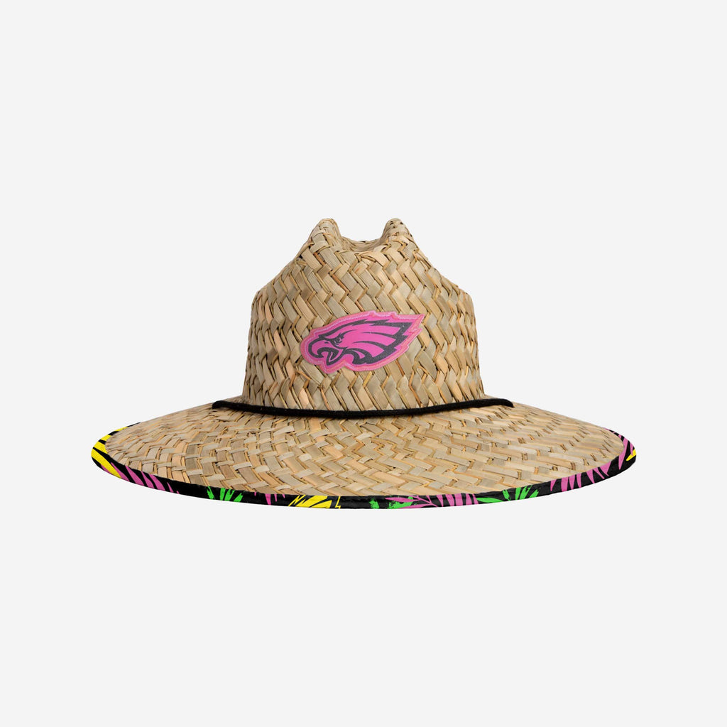 Philadelphia Eagles Highlights Straw Hat FOCO - FOCO.com