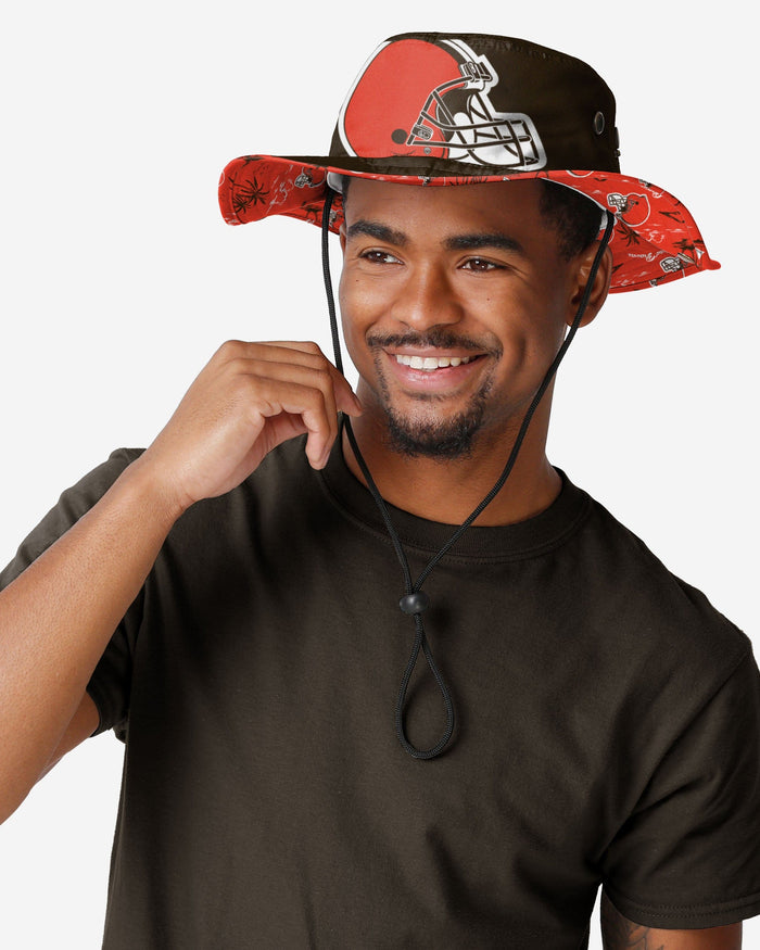 Cleveland Browns Cropped Big Logo Hybrid Boonie Hat FOCO - FOCO.com