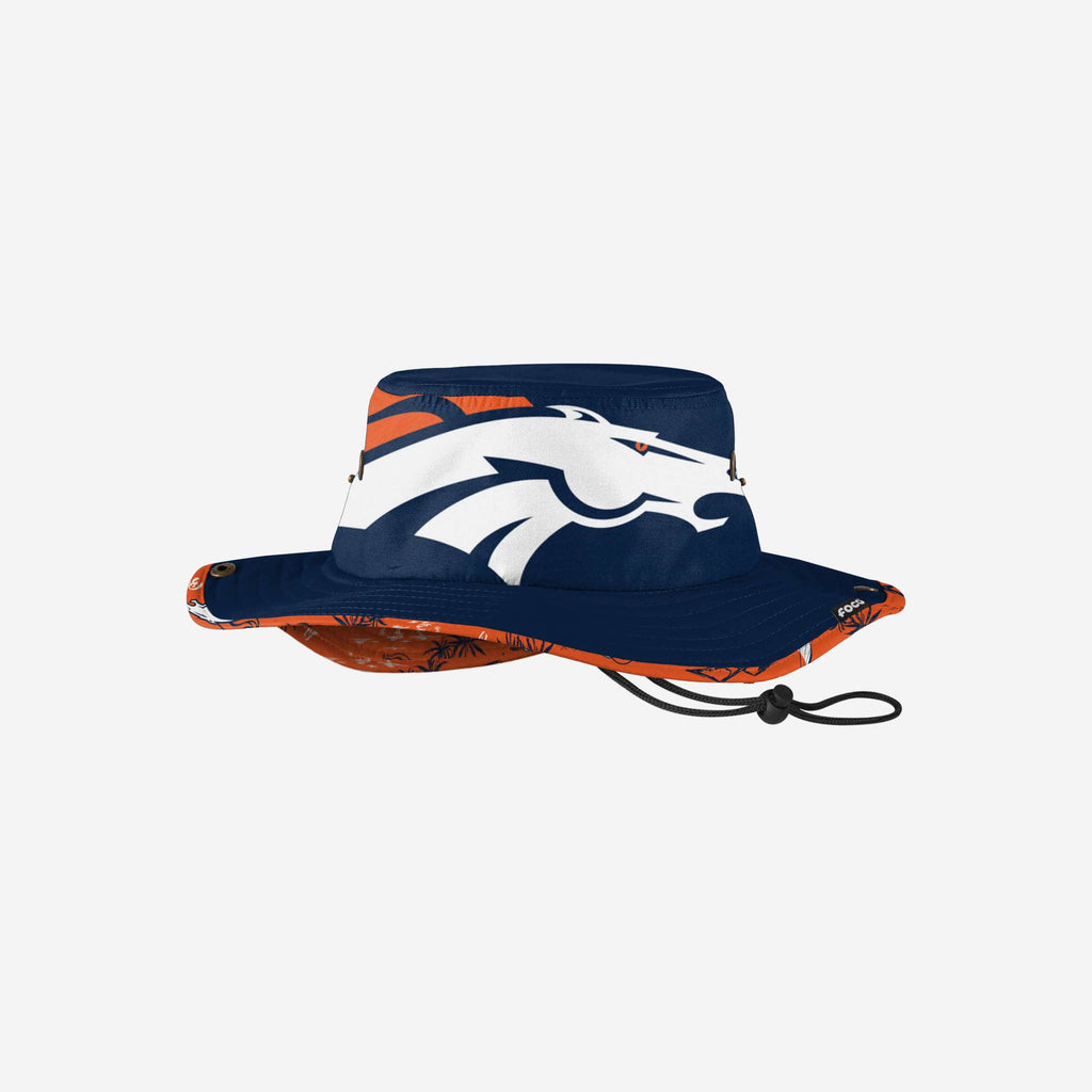 Denver Broncos Cropped Big Logo Hybrid Boonie Hat FOCO - FOCO.com