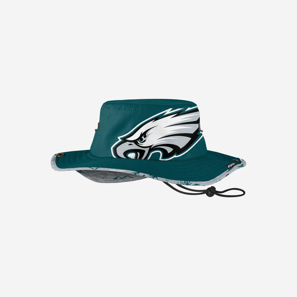 Philadelphia Eagles Cropped Big Logo Hybrid Boonie Hat FOCO - FOCO.com