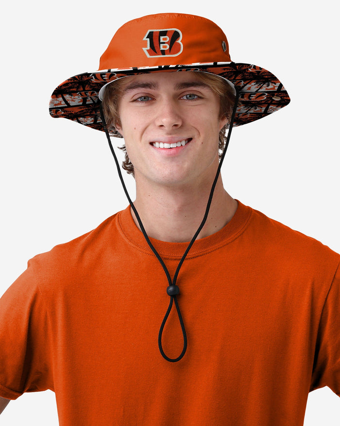 Cincinnati Bengals Solid Hybrid Boonie Hat FOCO - FOCO.com