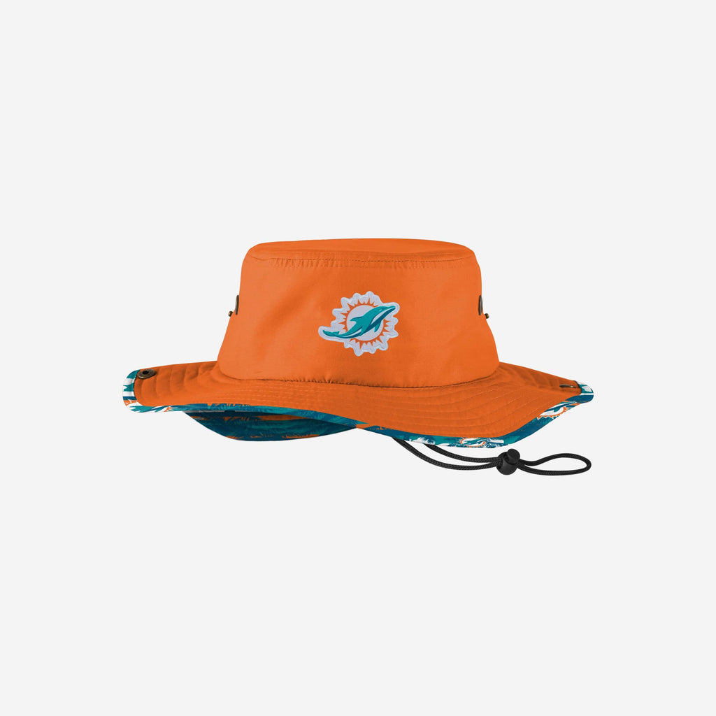 Miami Dolphins Solid Hybrid Boonie Hat FOCO - FOCO.com