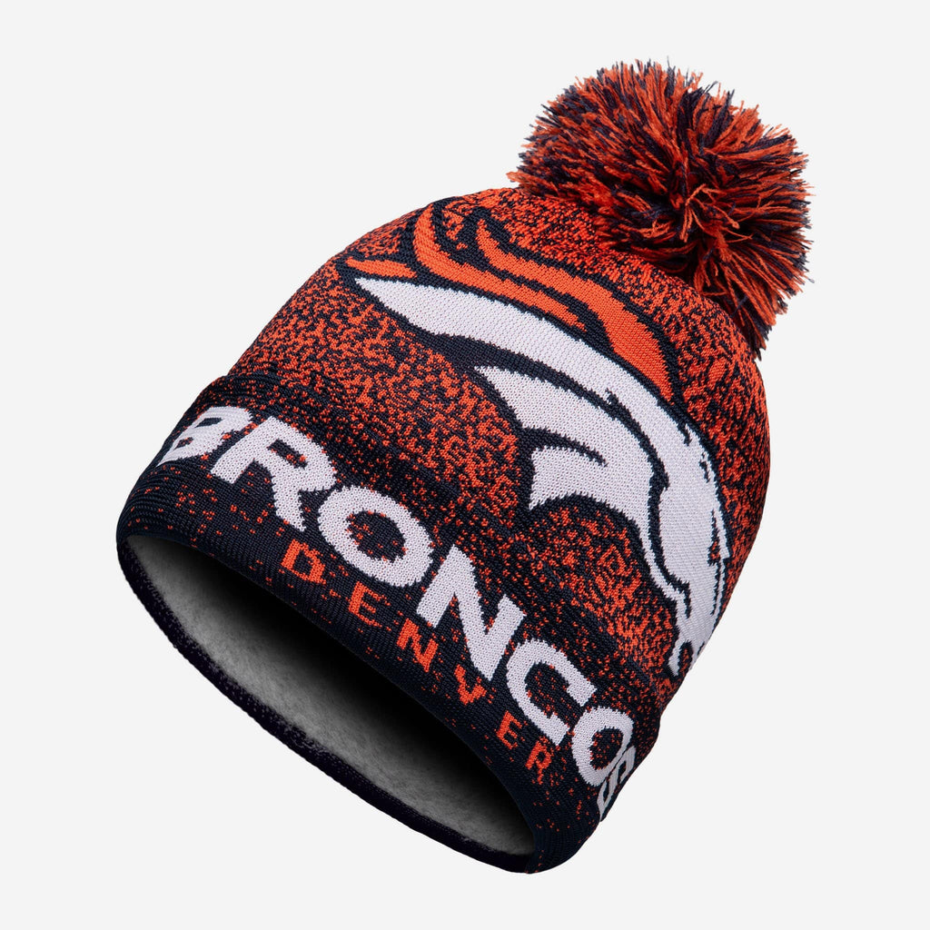 Denver Broncos Matrix Beanie FOCO - FOCO.com