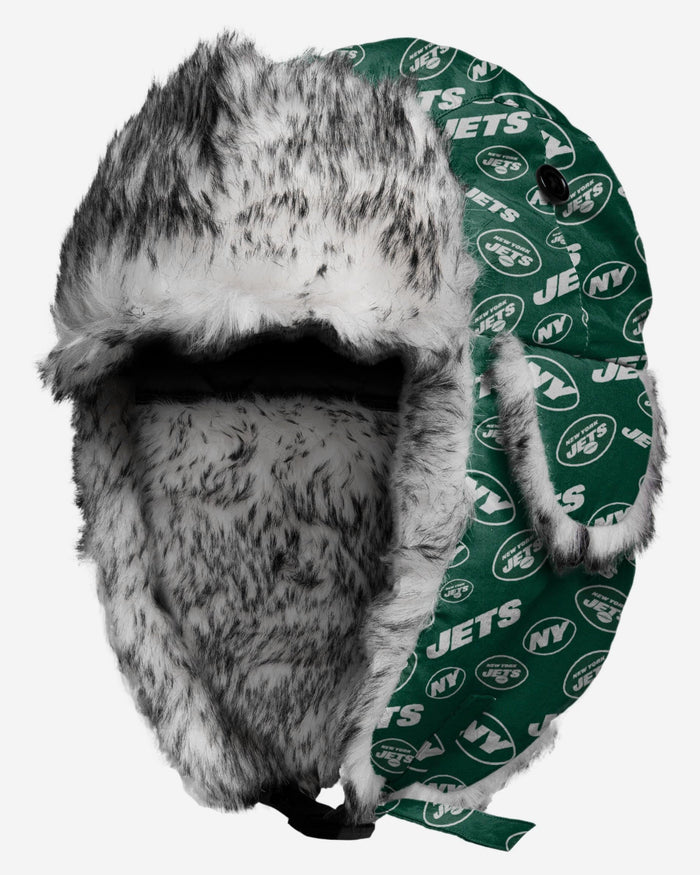 New York Jets Repeat Print Trapper Hat FOCO - FOCO.com