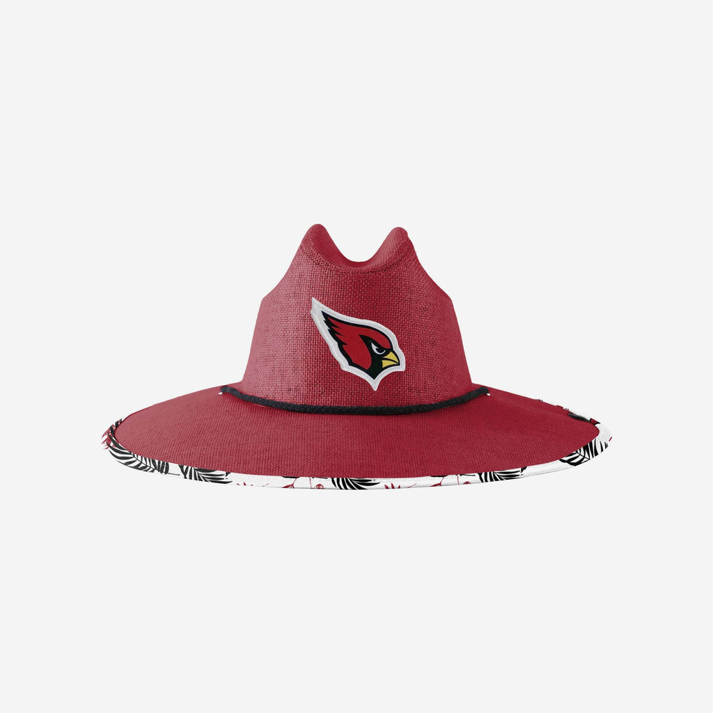 Arizona Cardinals Team Color Straw Hat FOCO - FOCO.com