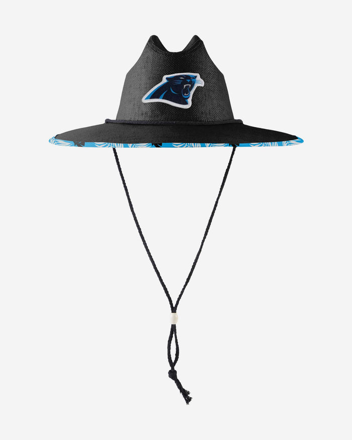 Carolina Panthers Team Color Straw Hat FOCO - FOCO.com