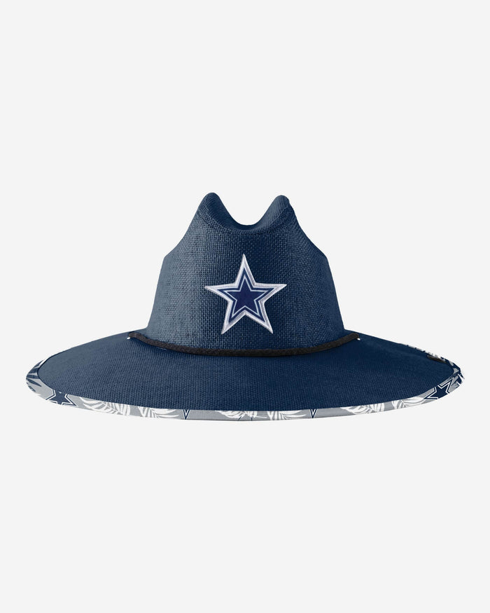 Dallas Cowboys Team Color Straw Hat FOCO - FOCO.com