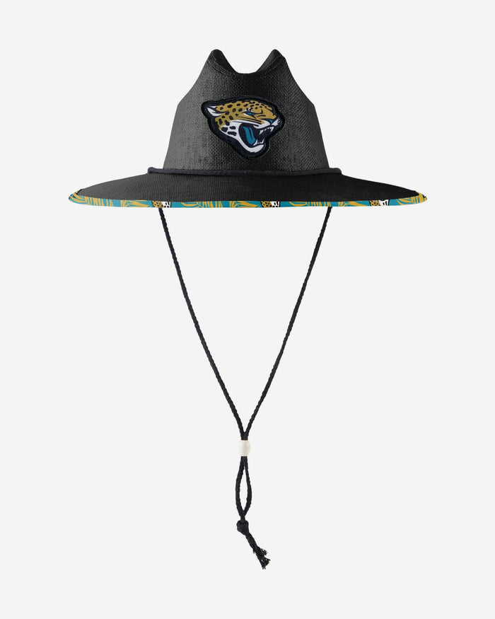 Jacksonville Jaguars Team Color Straw Hat FOCO - FOCO.com