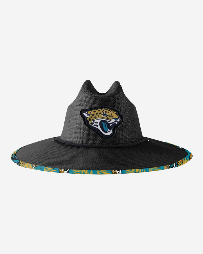 Jacksonville Jaguars Team Color Straw Hat FOCO - FOCO.com