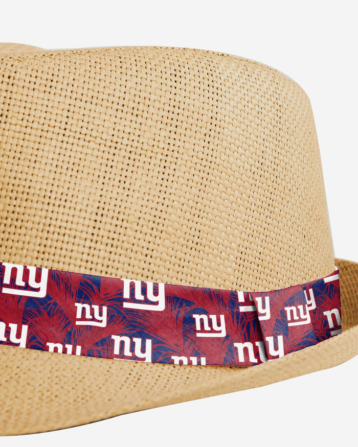New York Giants Trilby Straw Hat FOCO - FOCO.com