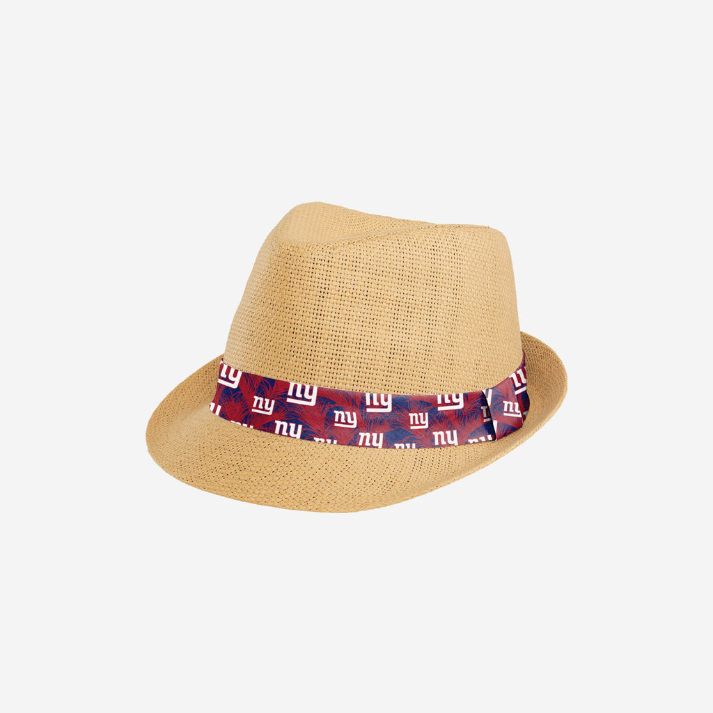 New York Giants Trilby Straw Hat FOCO - FOCO.com