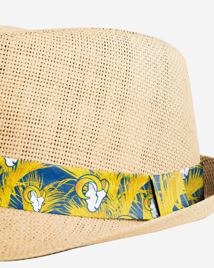 Los Angeles Rams Trilby Straw Hat FOCO - FOCO.com