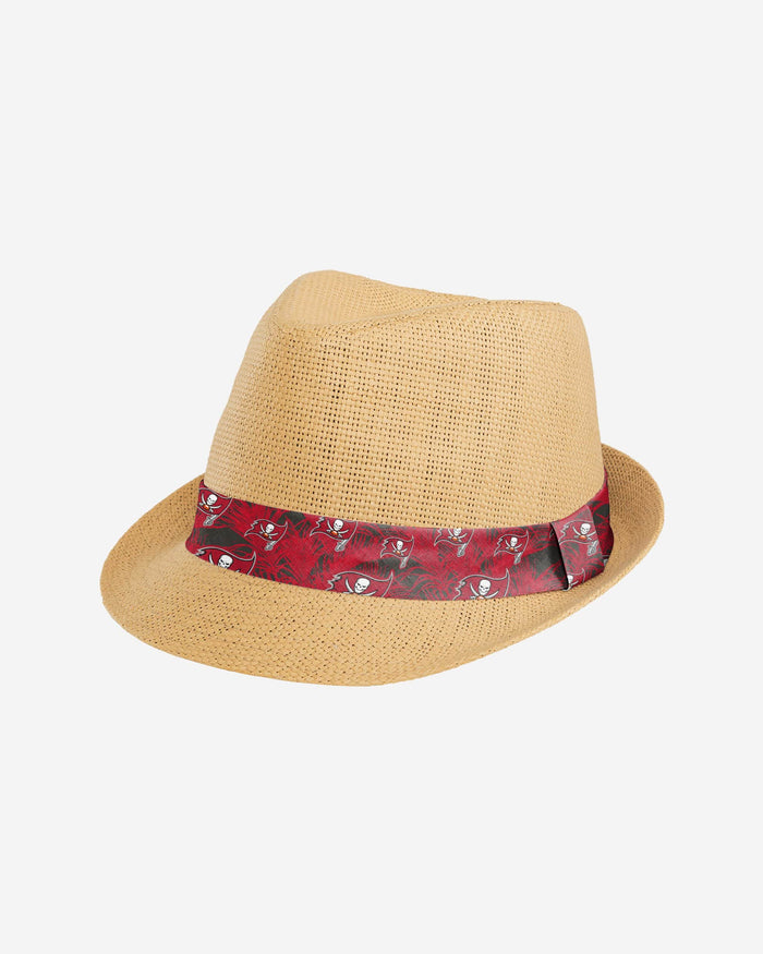 Tampa Bay Buccaneers Trilby Straw Hat FOCO - FOCO.com