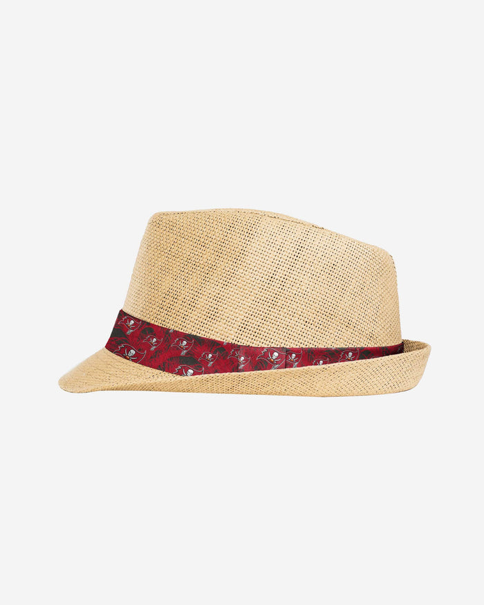 Tampa Bay Buccaneers Trilby Straw Hat FOCO - FOCO.com