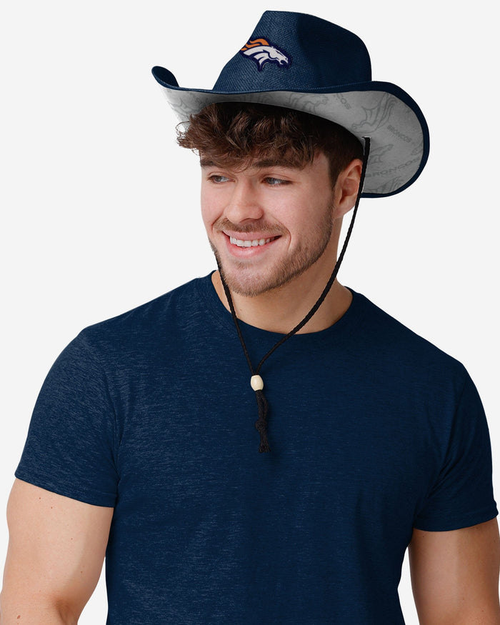 Dallas Cowboys Team Stripe Cowboy Hat FOCO