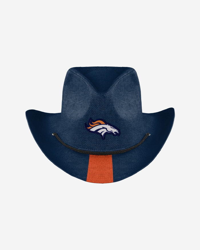 Denver Broncos Team Stripe Cowboy Hat FOCO
