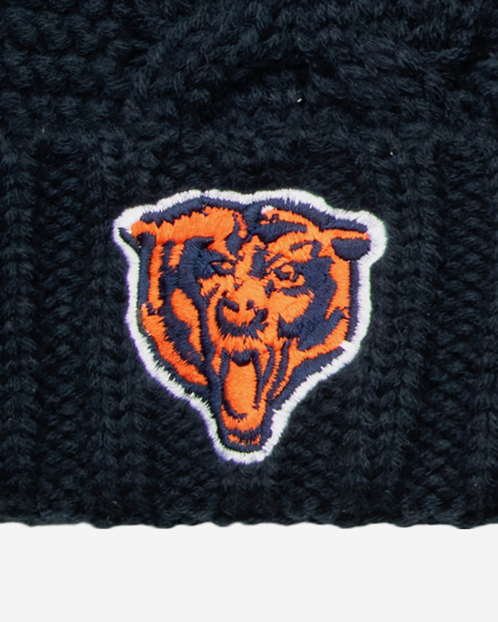 Chicago Bears Womens Da Pom Beanie FOCO - FOCO.com