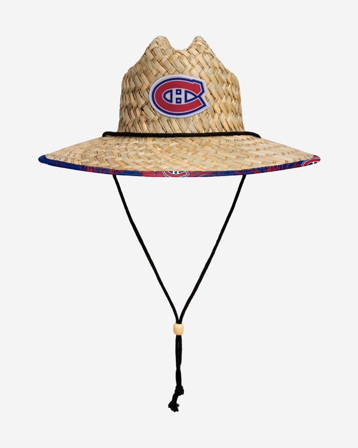 Montreal Canadiens Floral Straw Hat FOCO - FOCO.com