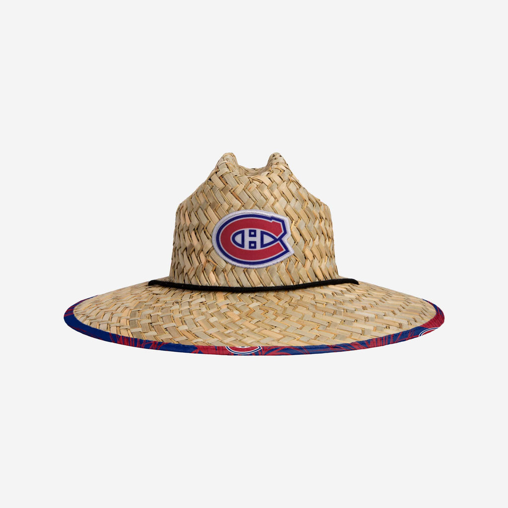 Montreal Canadiens Floral Straw Hat FOCO - FOCO.com