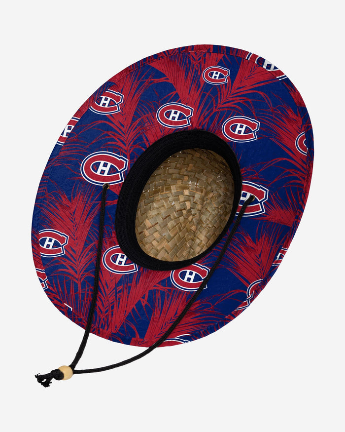 Montreal Canadiens Floral Straw Hat FOCO - FOCO.com