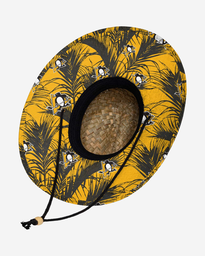 Pittsburgh Penguins Floral Straw Hat FOCO - FOCO.com