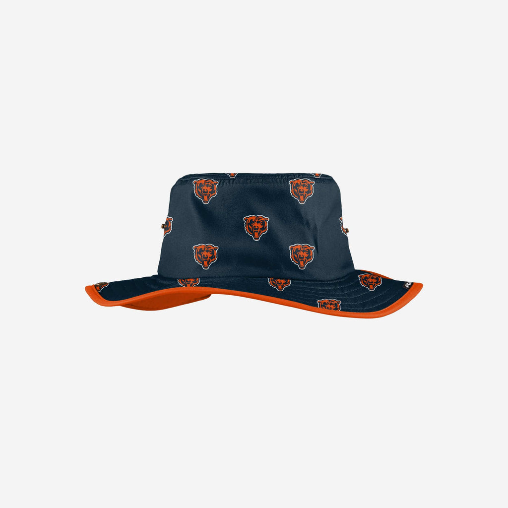 Chicago Bears Womens Mini Print Hybrid Boonie Hat FOCO - FOCO.com