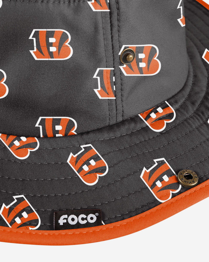 Cincinnati Bengals Womens Mini Print Hybrid Boonie Hat FOCO - FOCO.com