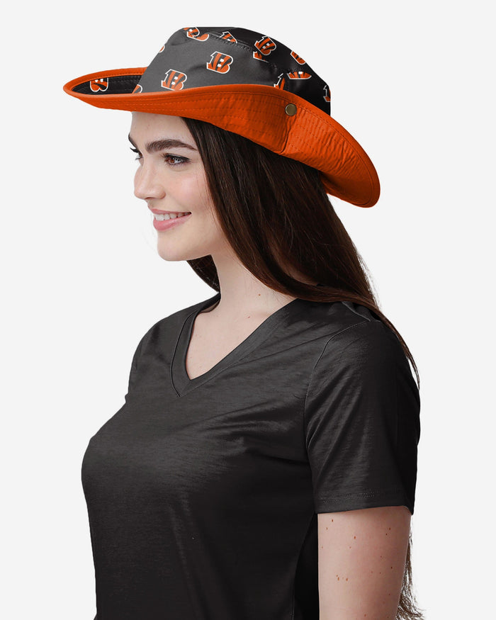 Cincinnati Bengals Womens Mini Print Hybrid Boonie Hat FOCO - FOCO.com