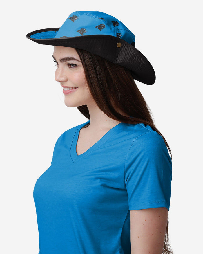 Carolina Panthers Womens Mini Print Hybrid Boonie Hat FOCO - FOCO.com