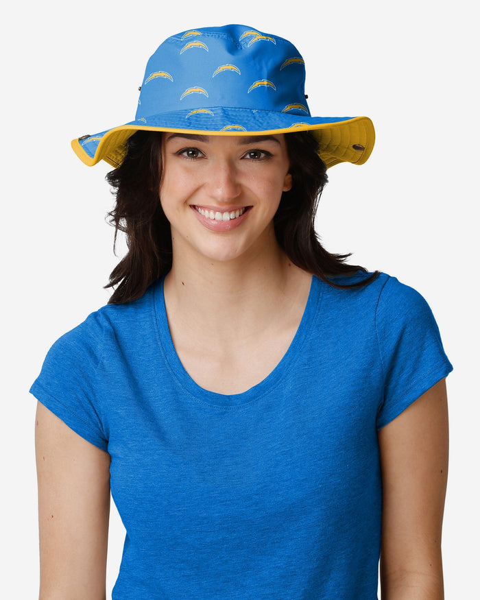 Los Angeles Chargers Womens Mini Print Hybrid Boonie Hat FOCO - FOCO.com