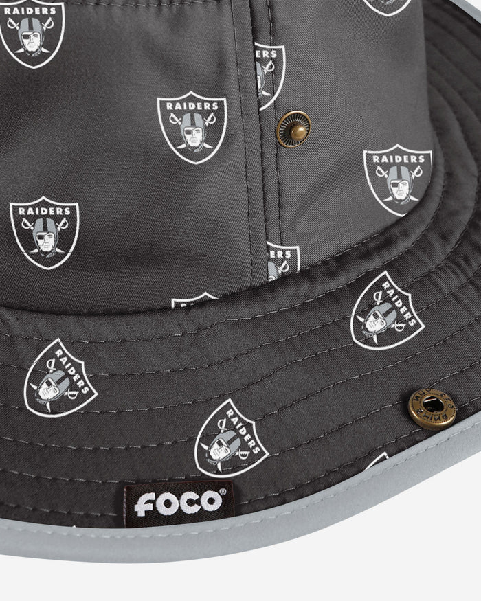 Las Vegas Raiders Womens Mini Print Hybrid Boonie Hat FOCO - FOCO.com