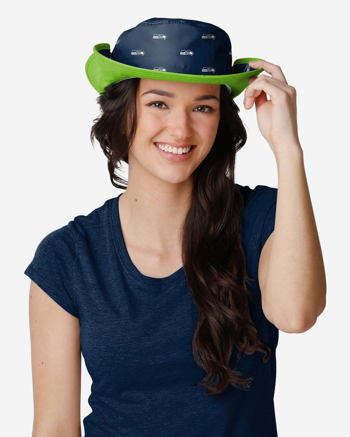 Seattle Seahawks Womens Mini Print Hybrid Boonie Hat FOCO - FOCO.com