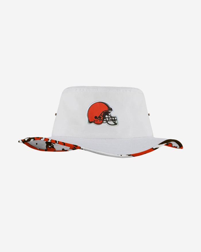 Cleveland Browns Womens White Hybrid Boonie Hat FOCO - FOCO.com