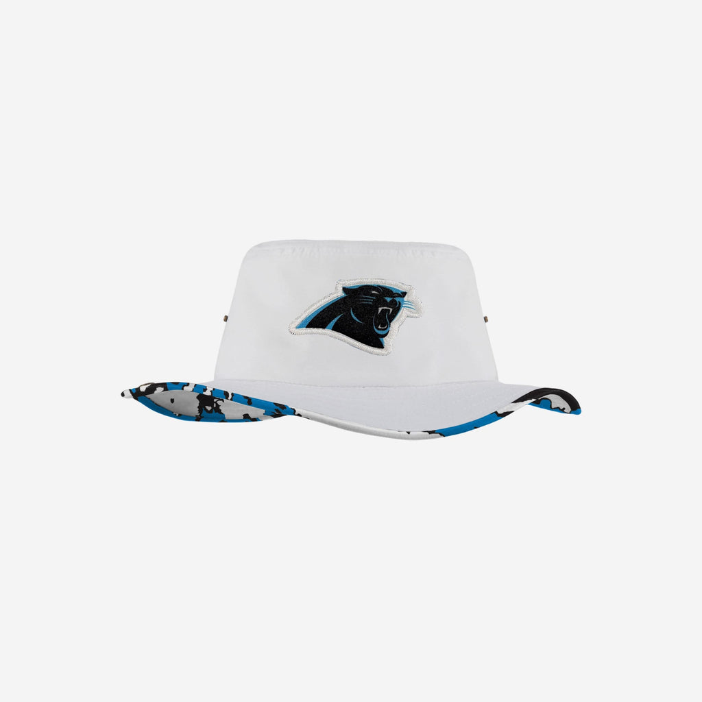 Carolina Panthers Womens White Hybrid Boonie Hat FOCO - FOCO.com
