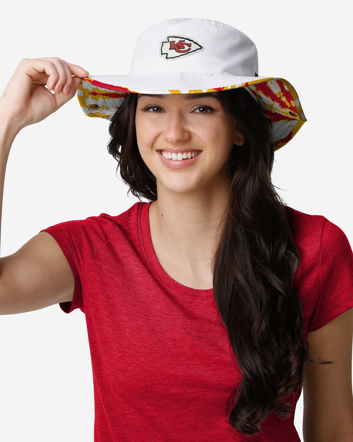 Kansas City Chiefs Womens White Hybrid Boonie Hat FOCO - FOCO.com