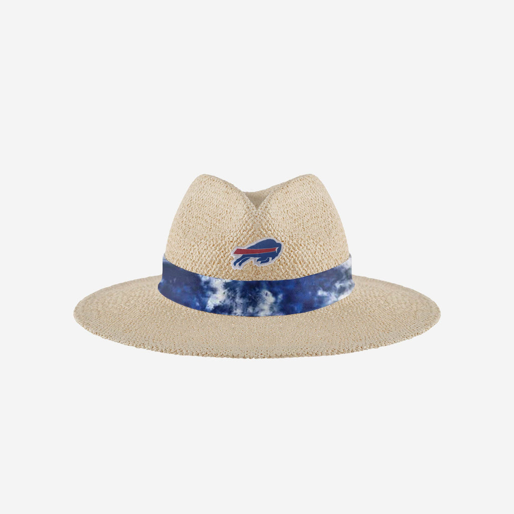 Buffalo Bills Womens Tie-Dye Ribbon Straw Hat FOCO - FOCO.com