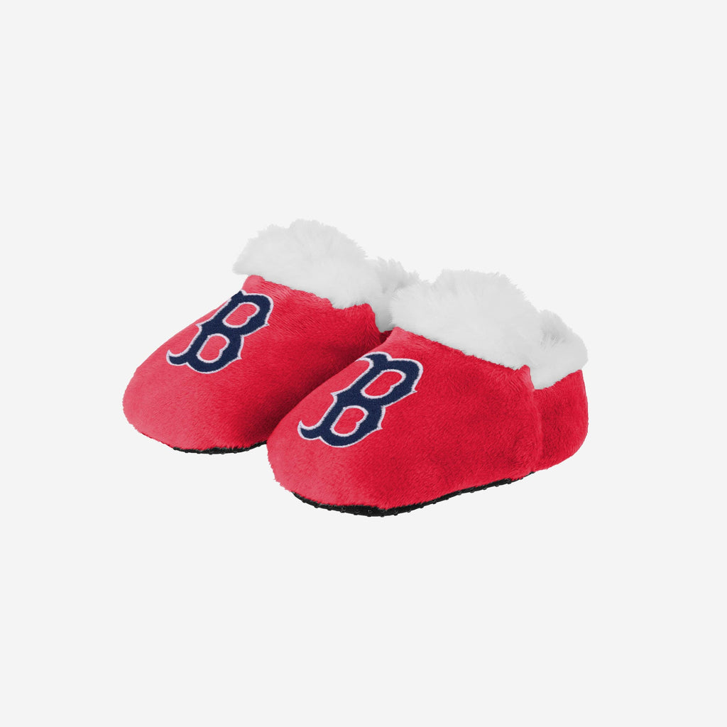 Boston Red Sox Logo Baby Bootie Slipper FOCO 0-3 mo - FOCO.com