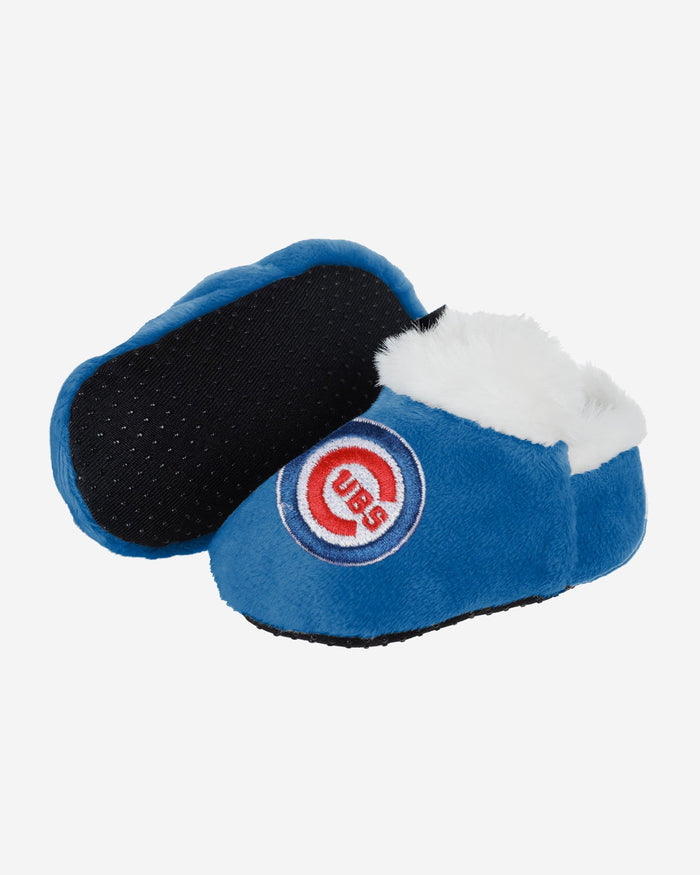 Chicago Cubs Logo Baby Bootie Slipper FOCO - FOCO.com