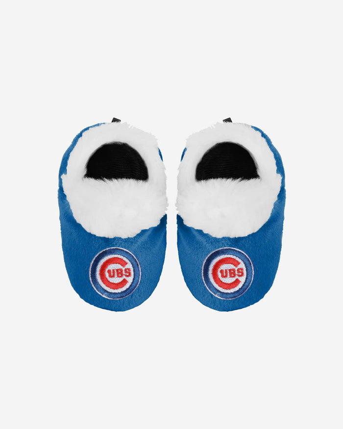 Chicago Cubs Logo Baby Bootie Slipper FOCO - FOCO.com