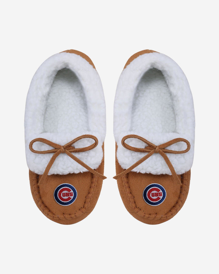 Chicago Cubs Youth Moccasin Slipper FOCO S - FOCO.com