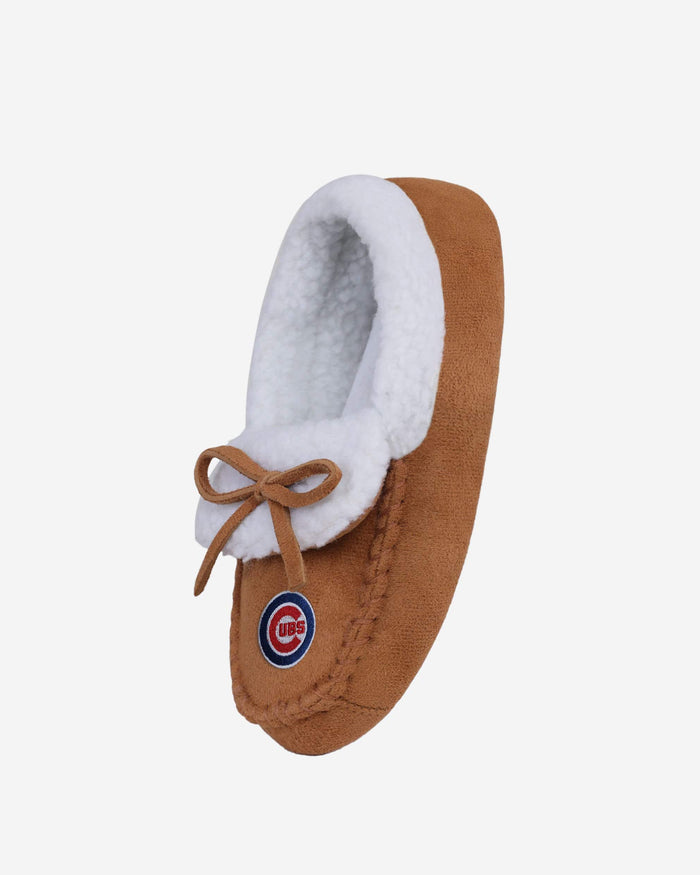 Chicago Cubs Youth Moccasin Slipper FOCO - FOCO.com