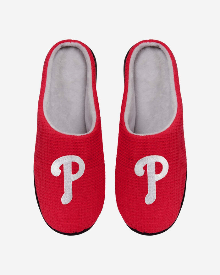 Philadelphia Phillies Memory Foam Slide Slipper FOCO S - FOCO.com