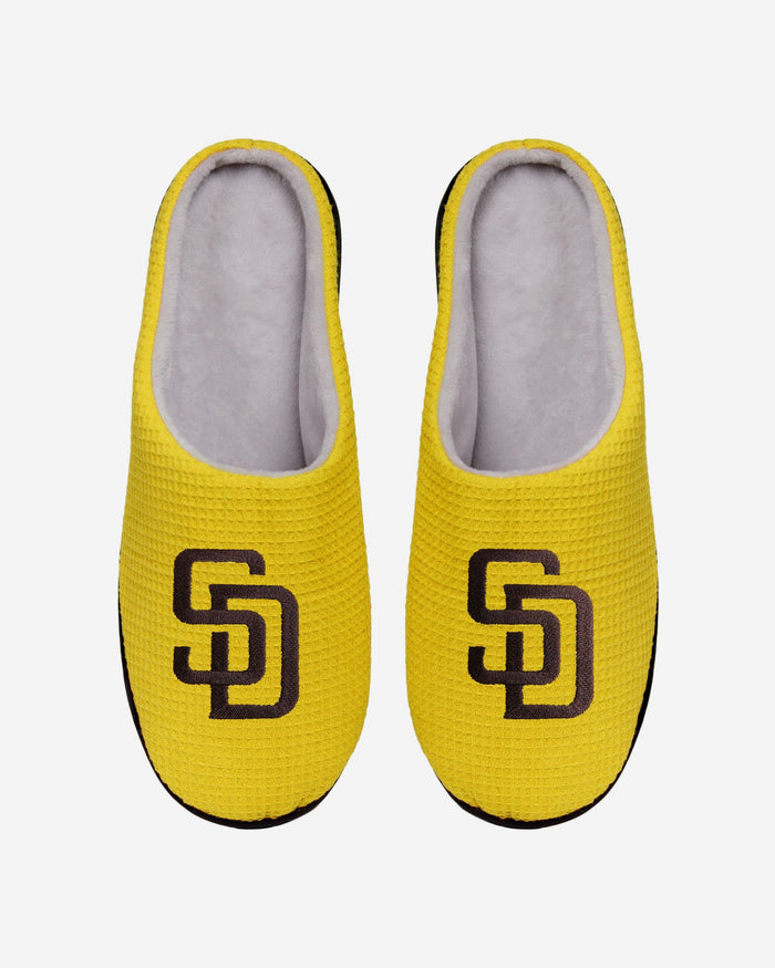 San Diego Padres Memory Foam Slide Slipper FOCO S - FOCO.com