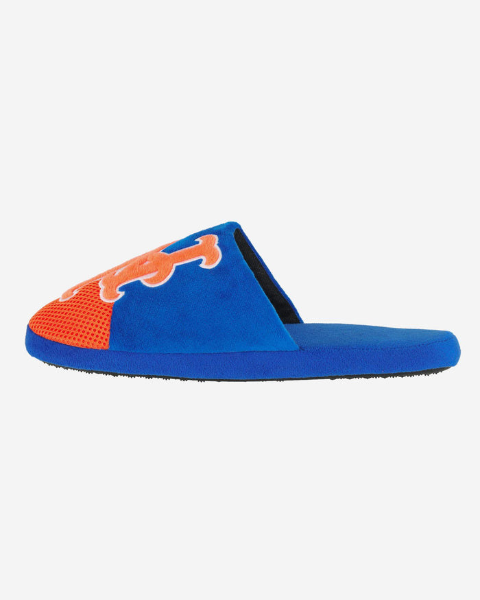 New York Mets Team Logo Staycation Slipper FOCO S - FOCO.com